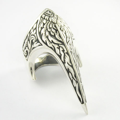 Full Finger Armour Claw Articulated Ring